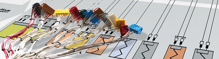 rangkaian kabel EXCAVATOR