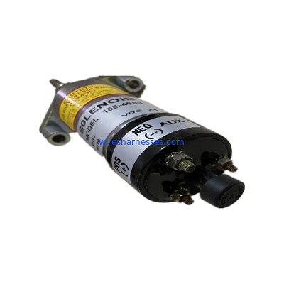 155-4653 24V CAT Excavator Mesin Diesel Berhenti Solenoid Untuk E330B