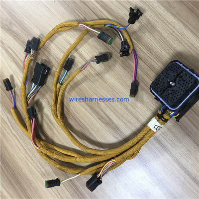 CAT E325D C7 Engine Custom Made Otomotif Wiring Harness 2225917 1982713