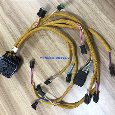 CAT E325D C7 Engine Custom Made Otomotif Wiring Harness 2225917 1982713