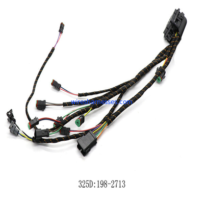 CAT E325D C7 Engine Custom Made Otomotif Wiring Harness 2225917 1982713