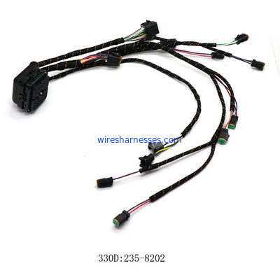 E330D Excavator 2358202 Universal Auto Wiring Harness Untuk Mesin CAT C9