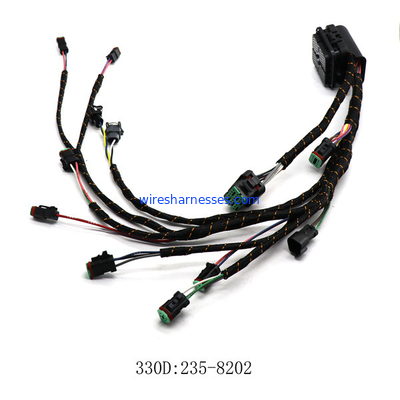 E330D Excavator 2358202 Universal Auto Wiring Harness Untuk Mesin CAT C9