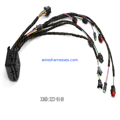 Rangkaian Kabel Mesin E336D 323-9140 Rangkaian Kabel Injektor Bahan Bakar