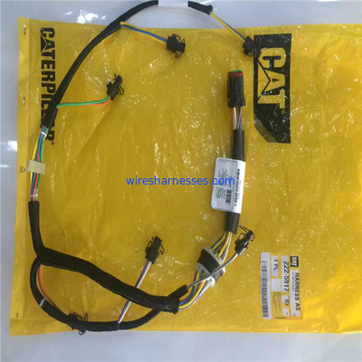 Rangkaian Kabel Mesin E325D E329D 2225917 CAT Excavator